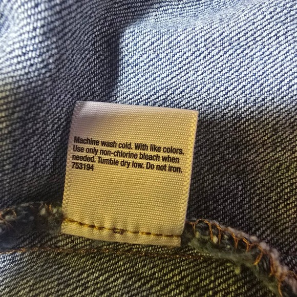 ANA A New Approach Womens Denim Jacket Medium Blue Studded Trucker Jean Jacket M - Picture 4 of 13